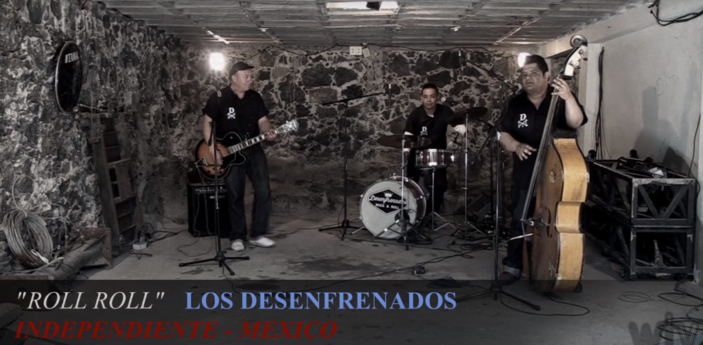 DESENFRENADOS - ROLL, ROLL el garage presenta